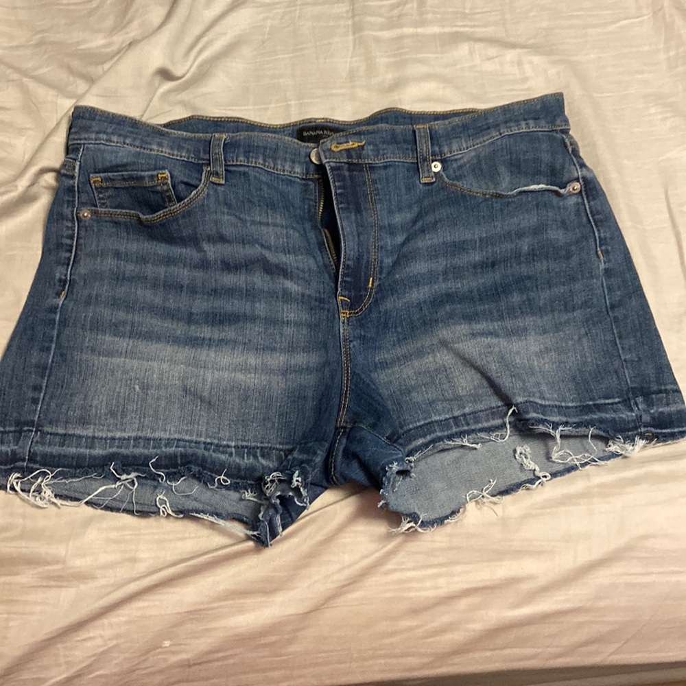 Banana republic jean shorts